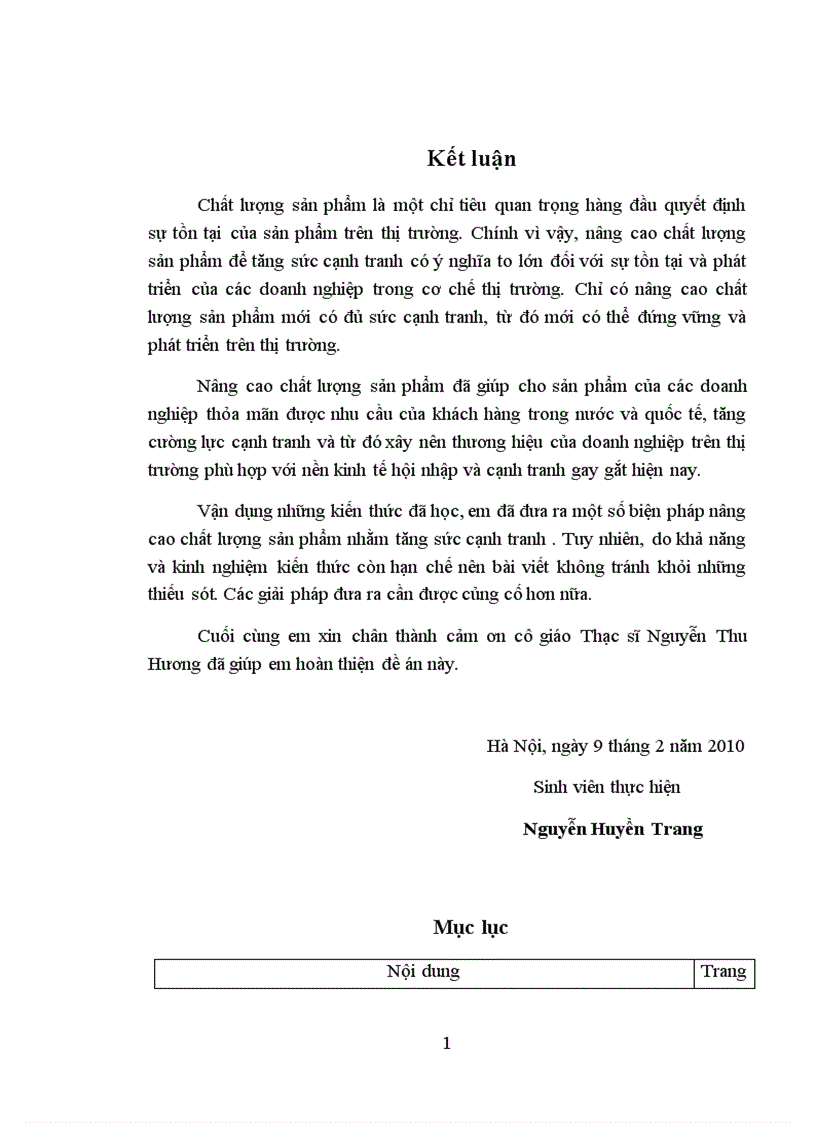 image for page Nâng cao chất lượng sản phẩm một cách tối ưu để tăng sức cạnh tranh