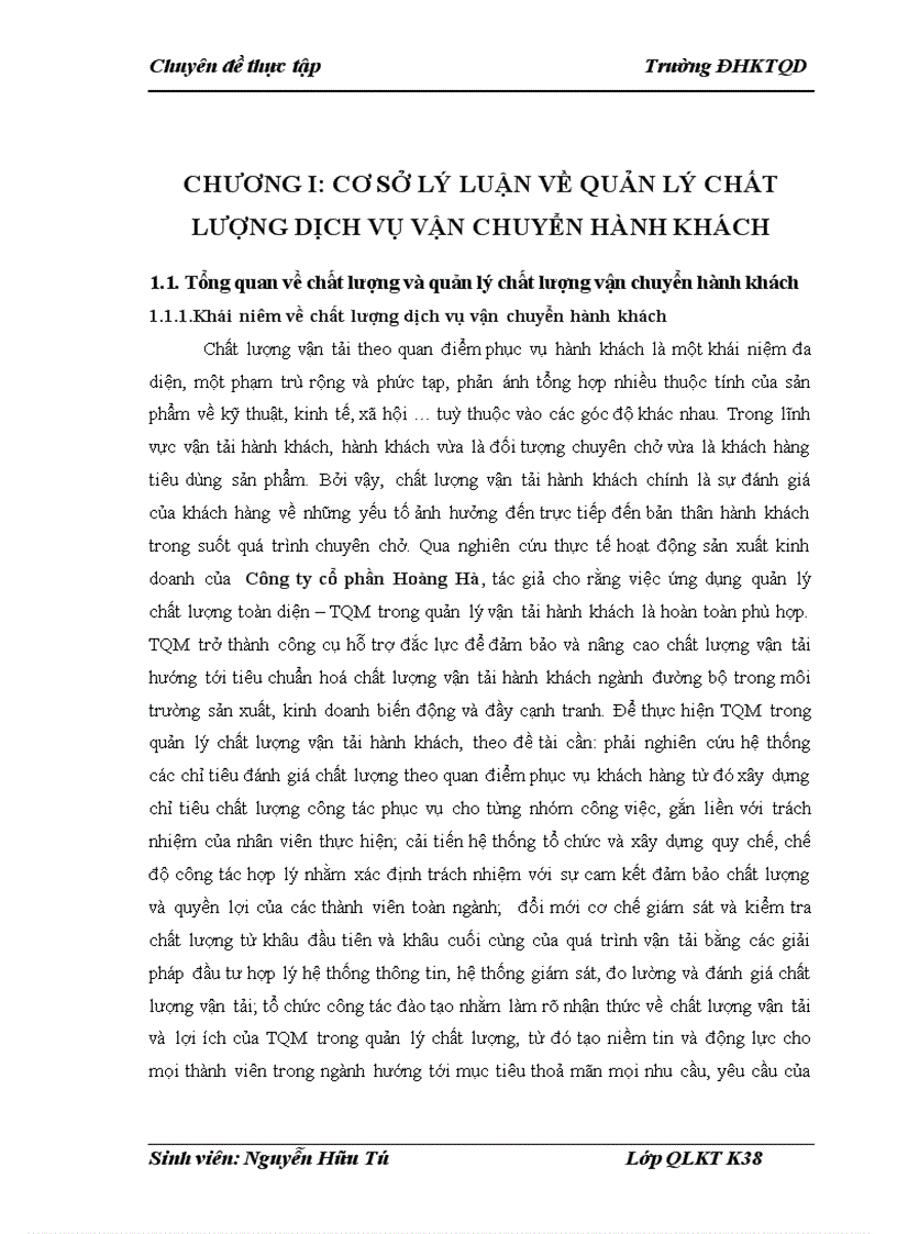 image for page Thực trạng hoạt động kinh doanh dịch vụ vận chuyển hành khách của đơn vị