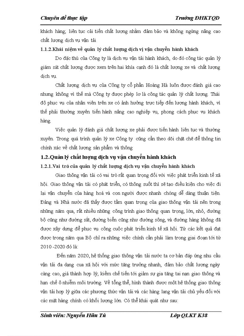 image for page Thực trạng hoạt động kinh doanh dịch vụ vận chuyển hành khách của đơn vị