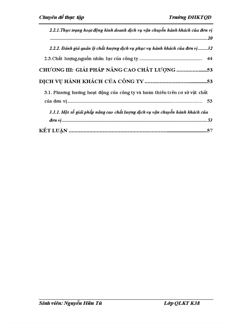 image for page Thực trạng hoạt động kinh doanh dịch vụ vận chuyển hành khách của đơn vị