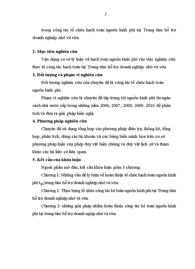 image for page Một số giải pháp nhằm hoàn thiện tổ chức hạch toán các nguồn kinh phí tại Trung tâm hỗ trợ doanh nghiệp nhỏ và vừa trực thuộc Sở Kế hoạch và Đầu tư Thành phố Hà Nội