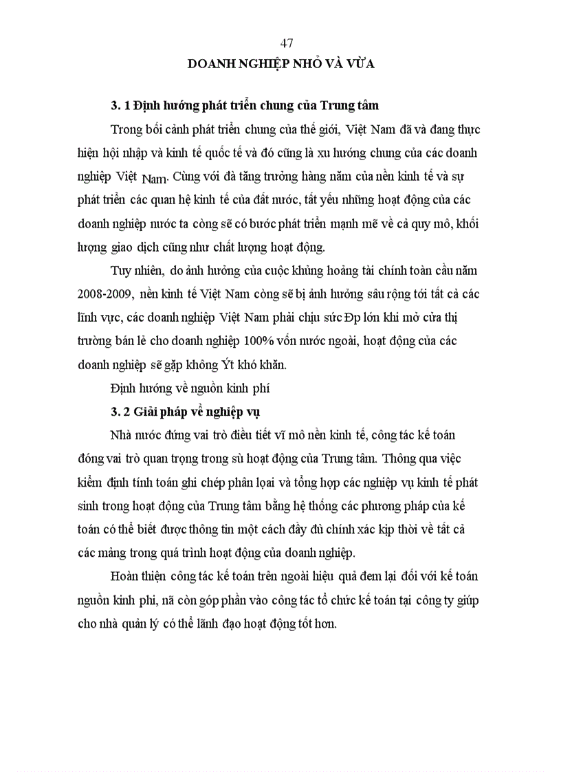 image for page Một số giải pháp nhằm hoàn thiện tổ chức hạch toán các nguồn kinh phí tại Trung tâm hỗ trợ doanh nghiệp nhỏ và vừa trực thuộc Sở Kế hoạch và Đầu tư Thành phố Hà Nội