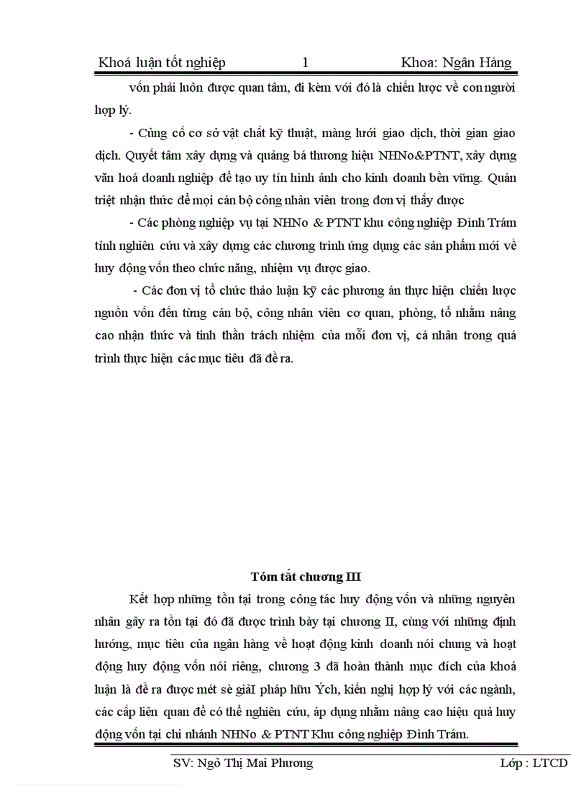 image for page Giải pháp nâng cao hiệu quả huy động vốn tại chi nhánh NHNo PTNT Khu công nghiệp Đình Trám tỉnh Bắc Giang 1