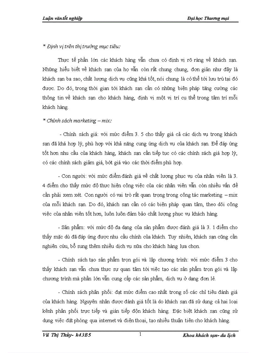 image for page Hoàn thiện marketing mục tiêu của khách sạn Holidays Hà Nội