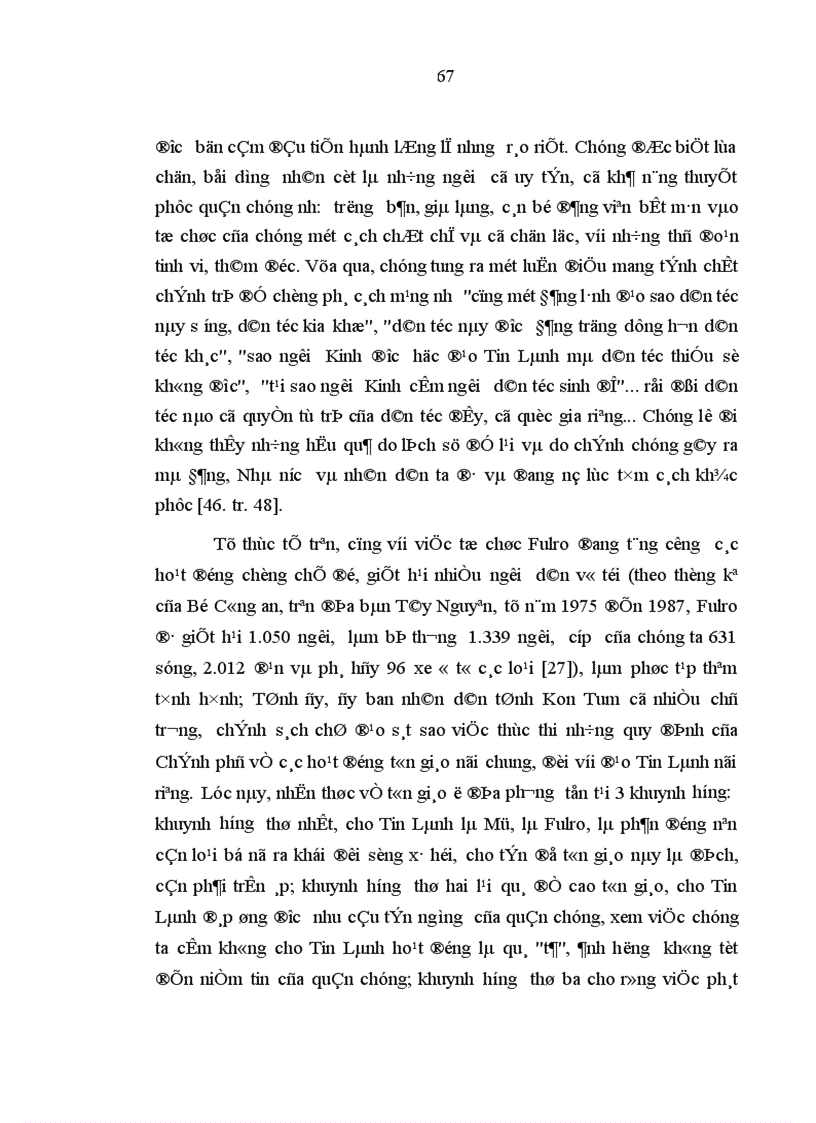 image for page Sự phục hồi phát triển đạo Tin Lành ở địa bàn tỉnh Kon Tum từ năm 1986 đến nay Thực trạng và giải pháp