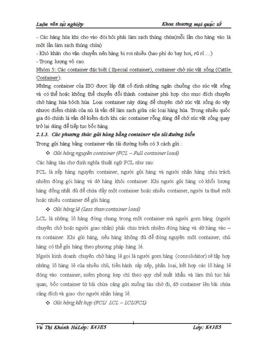 image for page Hoàn thiện quy trình giao hàng xuất khẩu bằng container vận tải đường biển tại công ty TNH Dịch Vụ Vận Tải Quốc Tế