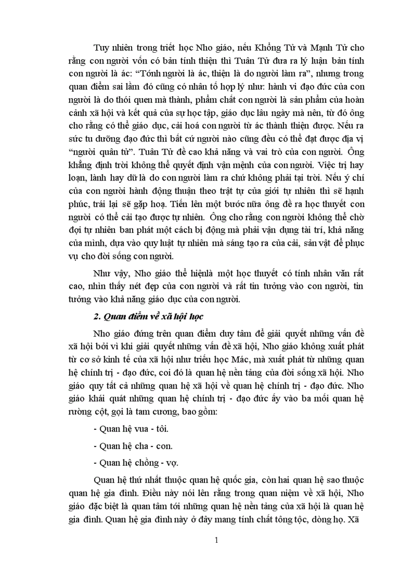 image for page Nho giáo và những ảnh hưởng của Nho giáo tới Việt Nam