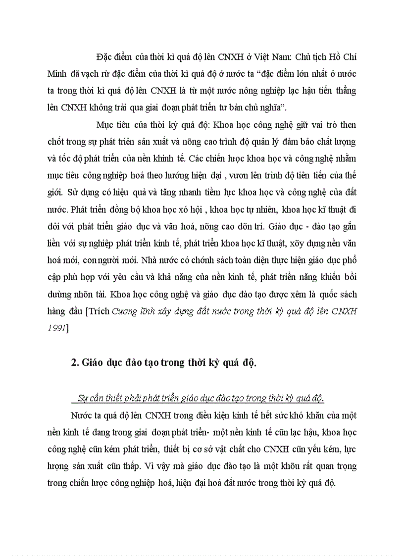 image for page Biện chứng của quá trình phát triển giáo dục và đào tạo cùng với khoa học công nghệ theo mục tiêu công nghiệp hoá hiện đại hoá ở Việt Nam trong thời kỳ quá độ 1