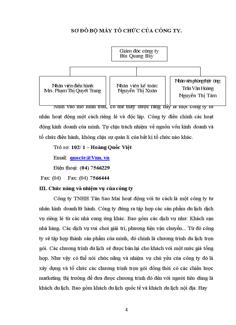 image for page Báo cáo thực tập tại Công ty TNHH Tân Sao Mai