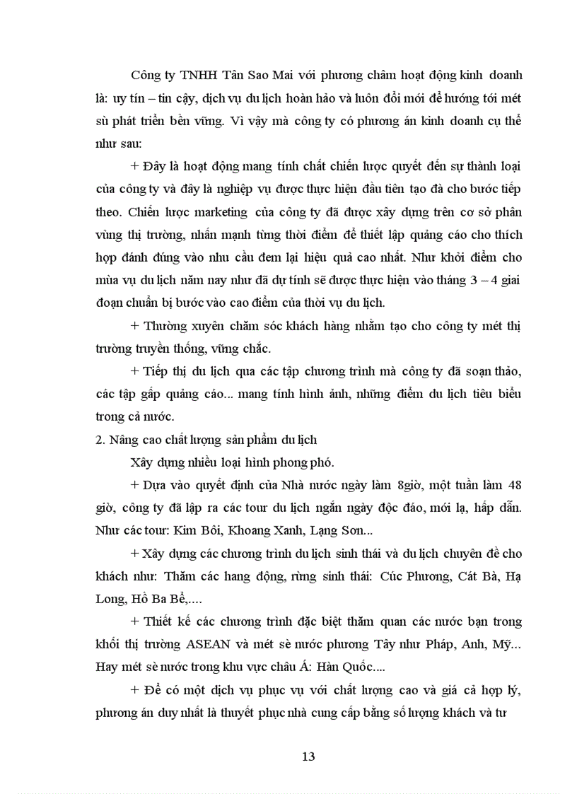 image for page Báo cáo thực tập tại Công ty TNHH Tân Sao Mai