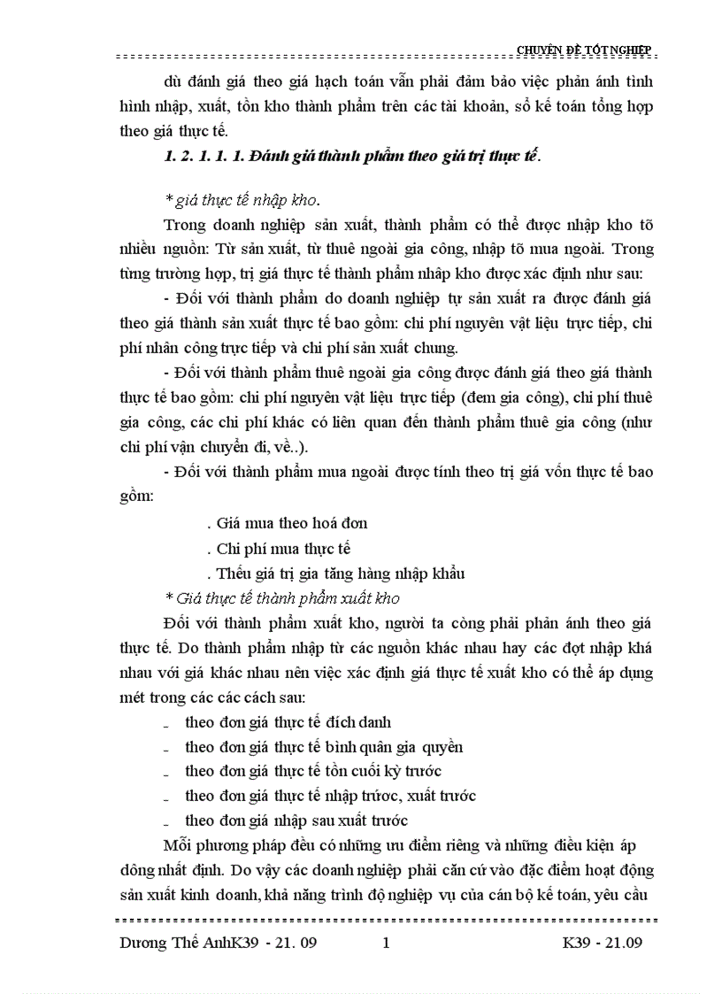 image for page Tổ chức công tác kế toán thành phẩm và tiêu thụ thành phẩm ở công ty cổ phần đầu tư và phát triển Hà thành 1