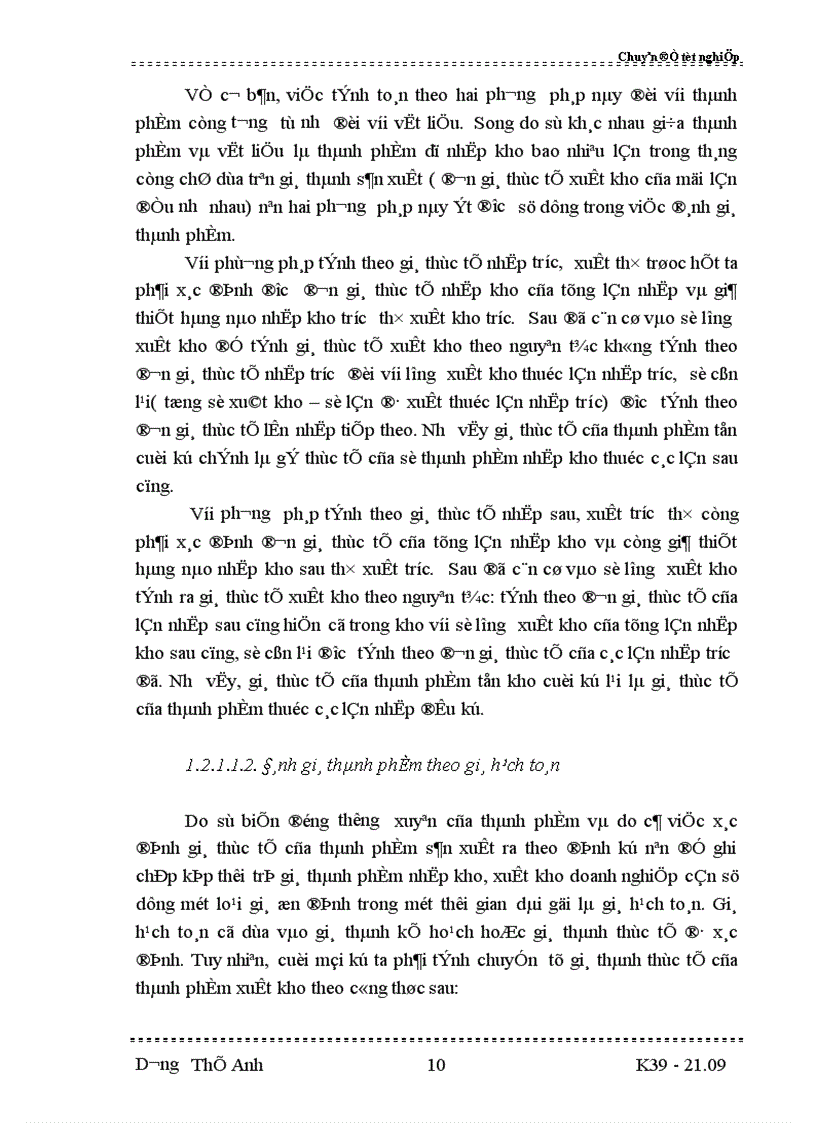 image for page Tổ chức công tác kế toán thành phẩm và tiêu thụ thành phẩm ở công ty cổ phần đầu tư và phát triển Hà thành 1