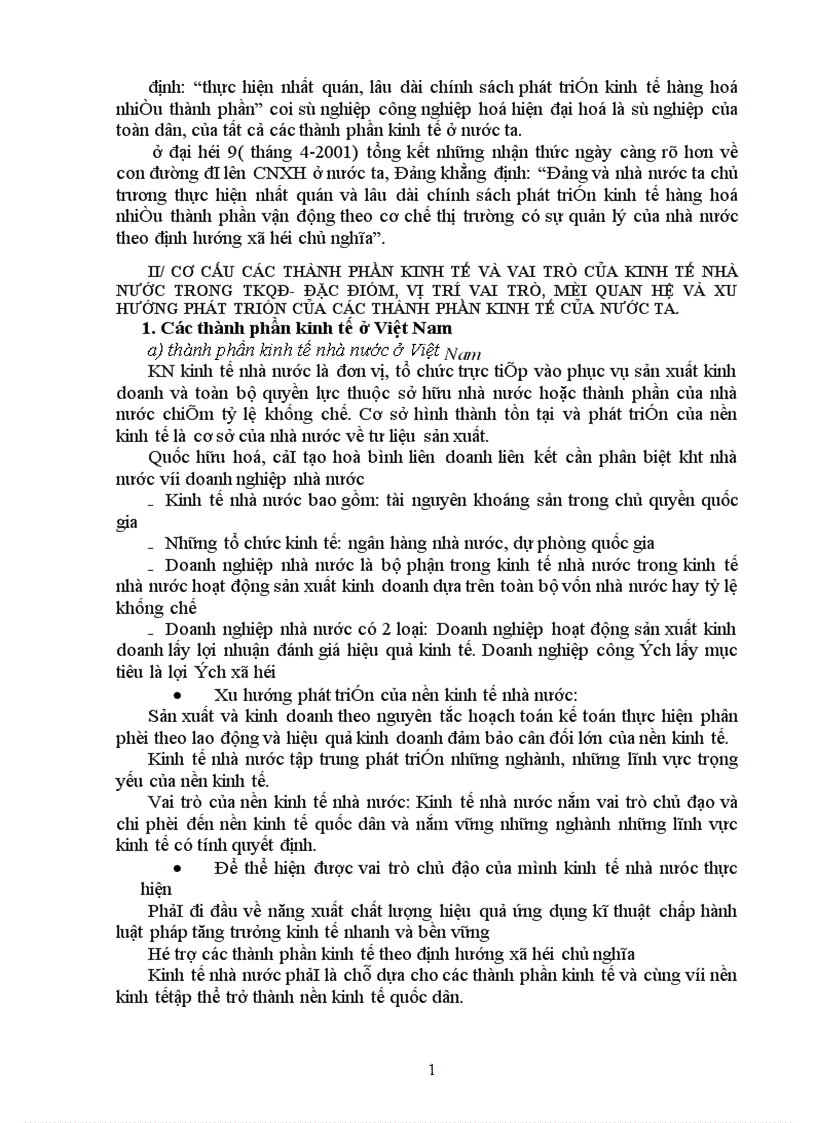 image for page Cơ cấu kinh tế nhiều thành phần trong thời kỳ quá độ lên CNXH ở Việt Nam 1