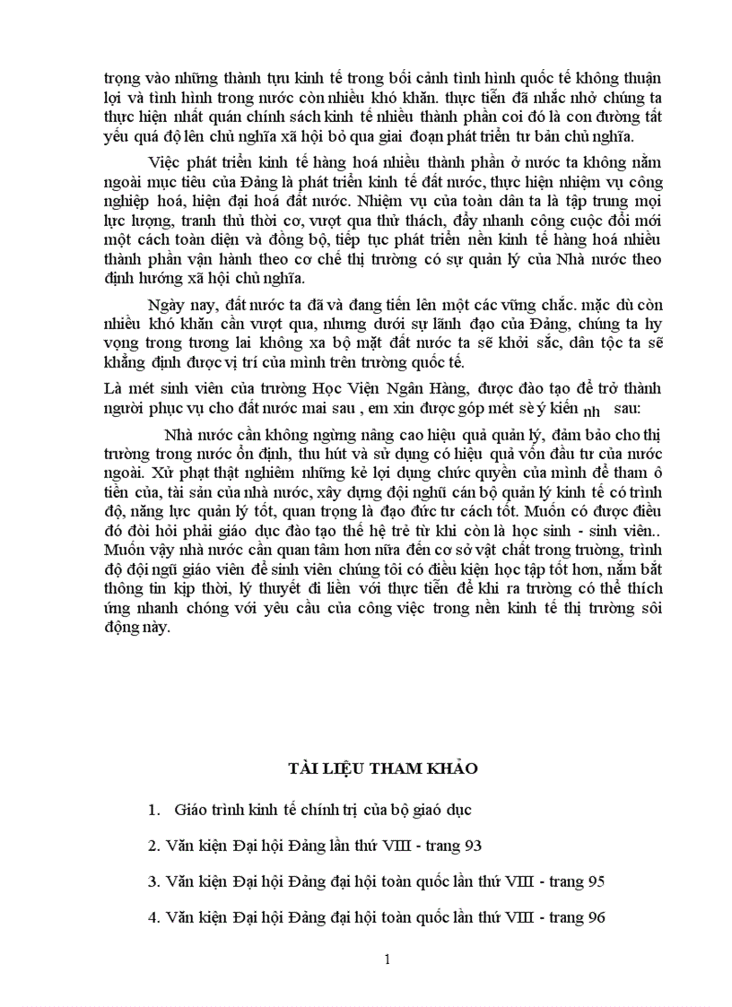 image for page Cơ cấu kinh tế nhiều thành phần trong thời kỳ quá độ lên CNXH ở Việt Nam 1