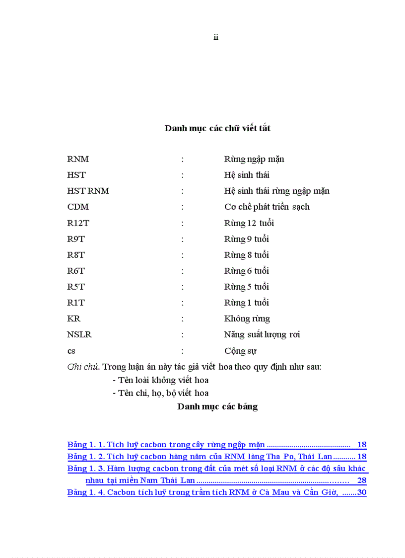 image for page Nghiên cứu khả năng tích luỹ cacbon của rừng trang Kandelia obovata Sheue Liu Yong trồng ven biển huyện Giao Thuỷ tỉnh Nam Định