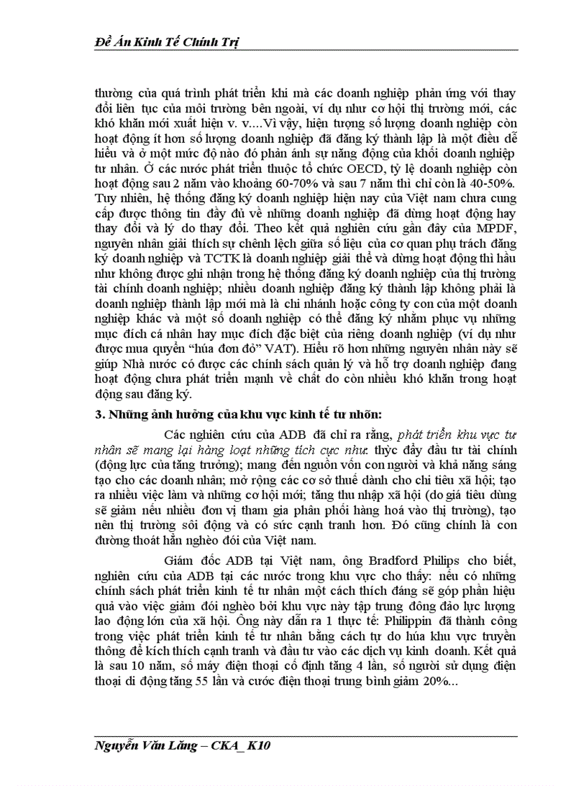 image for page Phát triển kinh tế tư nhân trong thời kì quá độ lên CNXH ở Việt nam lý luận thực trạng và giải pháp 1
