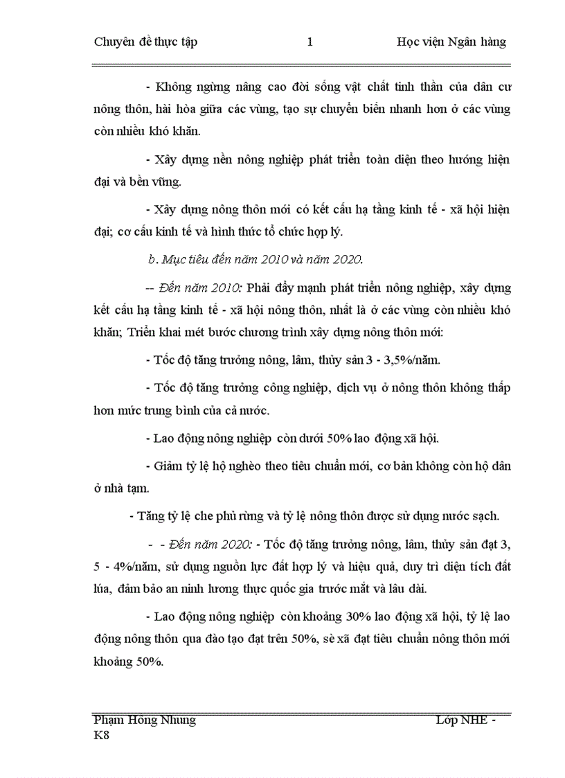 image for page Đầu tư tín dụng phục vụ chính sách Nông nghiệp nông dân nông thôn theo nghị quyết số 26 NQ TƯ hội nghị BCH Trung ương Đảng lần thứ 7 khoá X tại NHNo PTNT Thanh Hóa 1