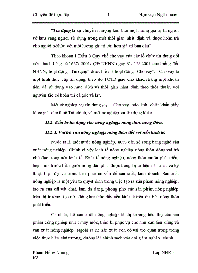 image for page Đầu tư tín dụng phục vụ chính sách Nông nghiệp nông dân nông thôn theo nghị quyết số 26 NQ TƯ hội nghị BCH Trung ương Đảng lần thứ 7 khoá X tại NHNo PTNT Thanh Hóa 1