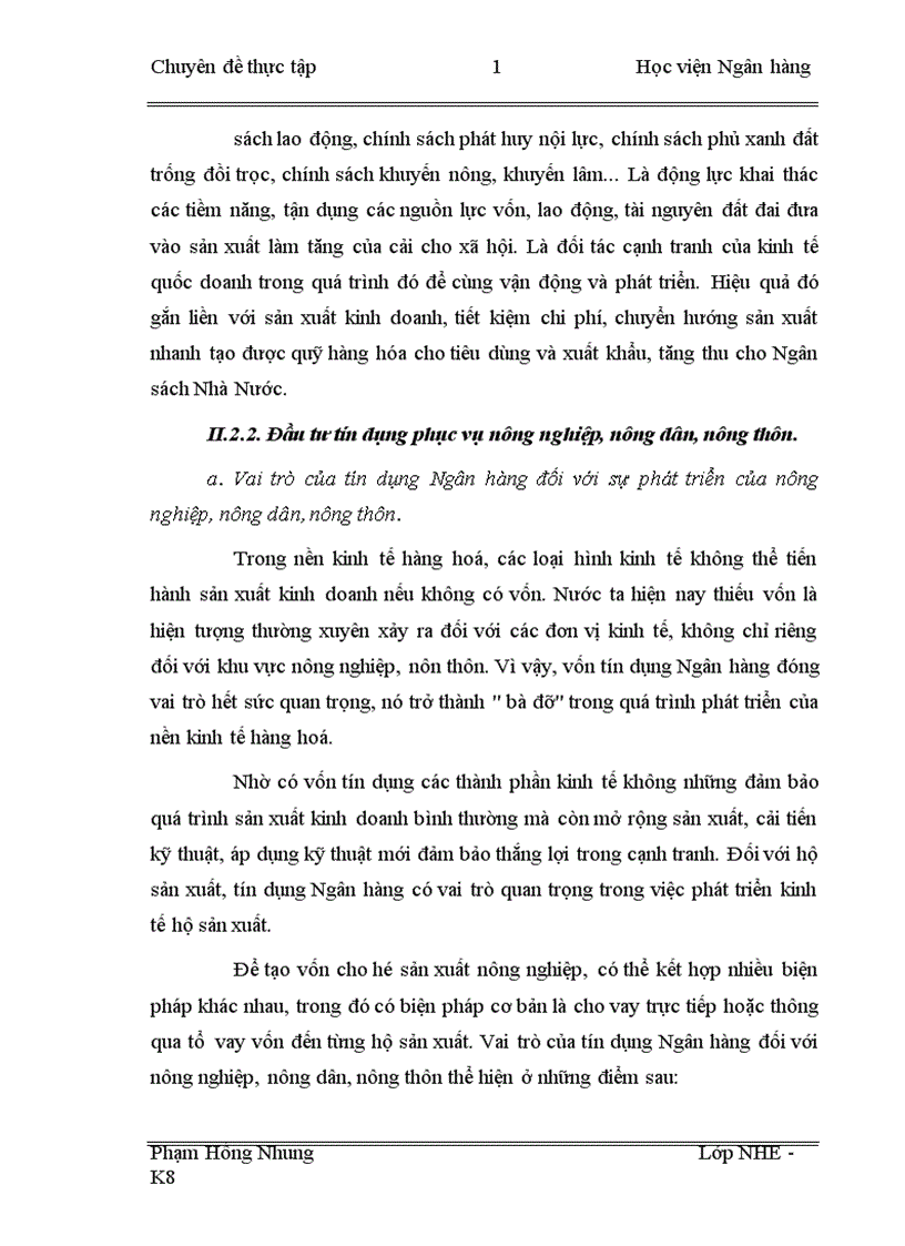 image for page Đầu tư tín dụng phục vụ chính sách Nông nghiệp nông dân nông thôn theo nghị quyết số 26 NQ TƯ hội nghị BCH Trung ương Đảng lần thứ 7 khoá X tại NHNo PTNT Thanh Hóa 1