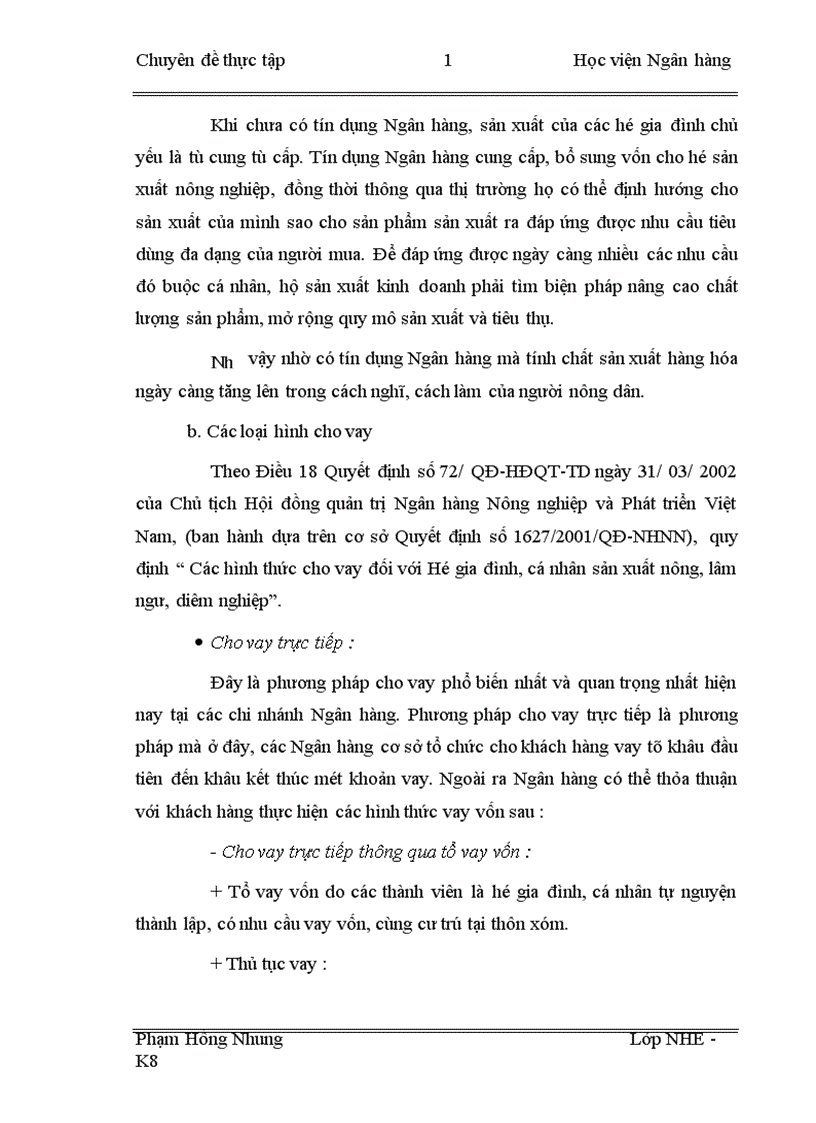 image for page Đầu tư tín dụng phục vụ chính sách Nông nghiệp nông dân nông thôn theo nghị quyết số 26 NQ TƯ hội nghị BCH Trung ương Đảng lần thứ 7 khoá X tại NHNo PTNT Thanh Hóa 1