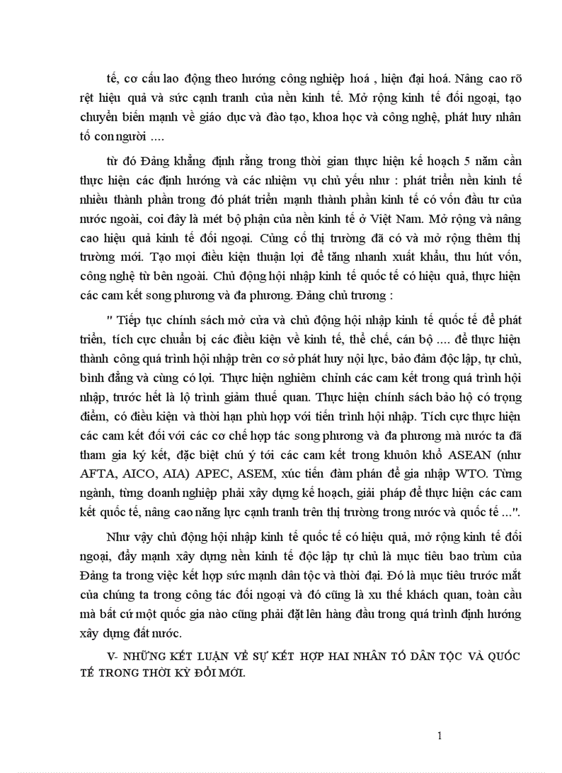 image for page Đảng với sự kết hợp nhân tố dân tộc và quốc tế trong cách mạng Việt Nam thời kỳ đổi mới