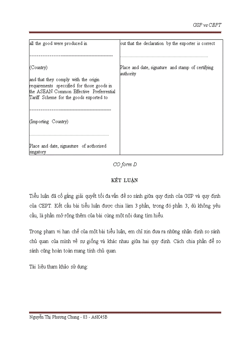 image for page Tìm hiểu sâu hơn về các quy tắc xuất xứ của hai chế độ thuế quan thông qua việc so sánh các quy tắc xuất xứ và các mẫu chứng nhận xuất xứ CO