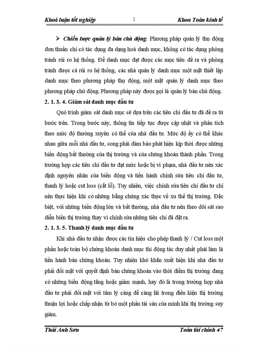image for page Quản trị và đánh giá rủi ro của danh mục đầu tư trên thị trường chứng khoán Việt Nam