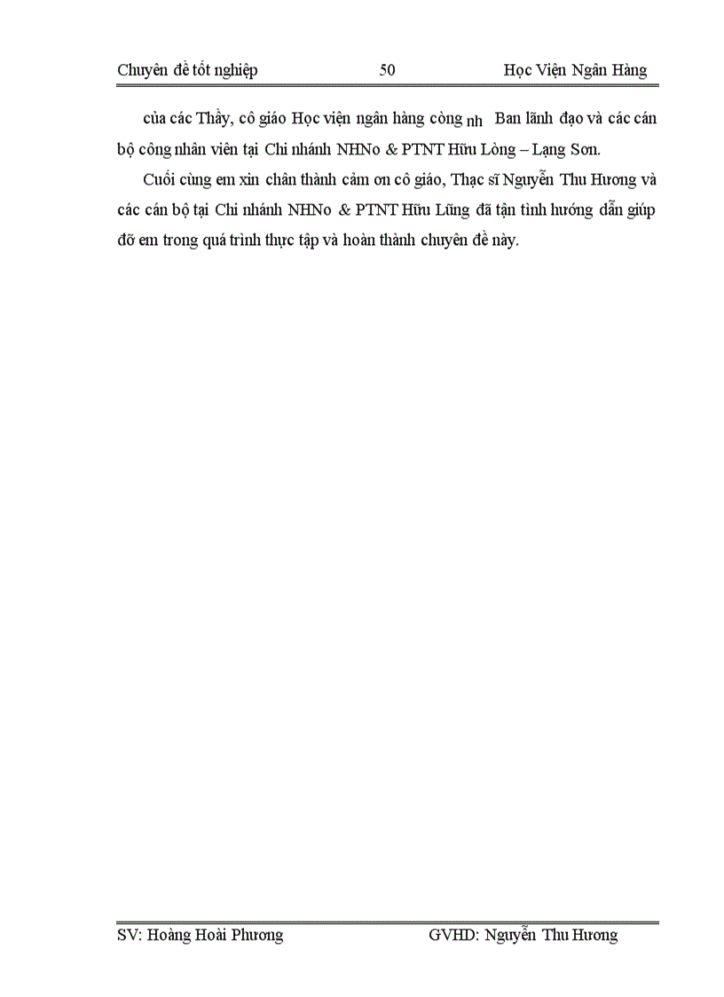 image for page Giải pháp nâng cao hiệu quả sử dụng vốn tại Chi nhánh NHNo PTNT Hữu Lũng Lạng Sơn