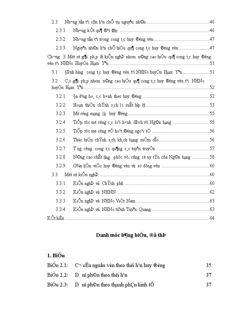 image for page Một số giải pháp nhằm nâng cao hiệu quả công tác huy động vốn tại NHNo huyện Hàm Yên tỉnh Tuyên Quang 1