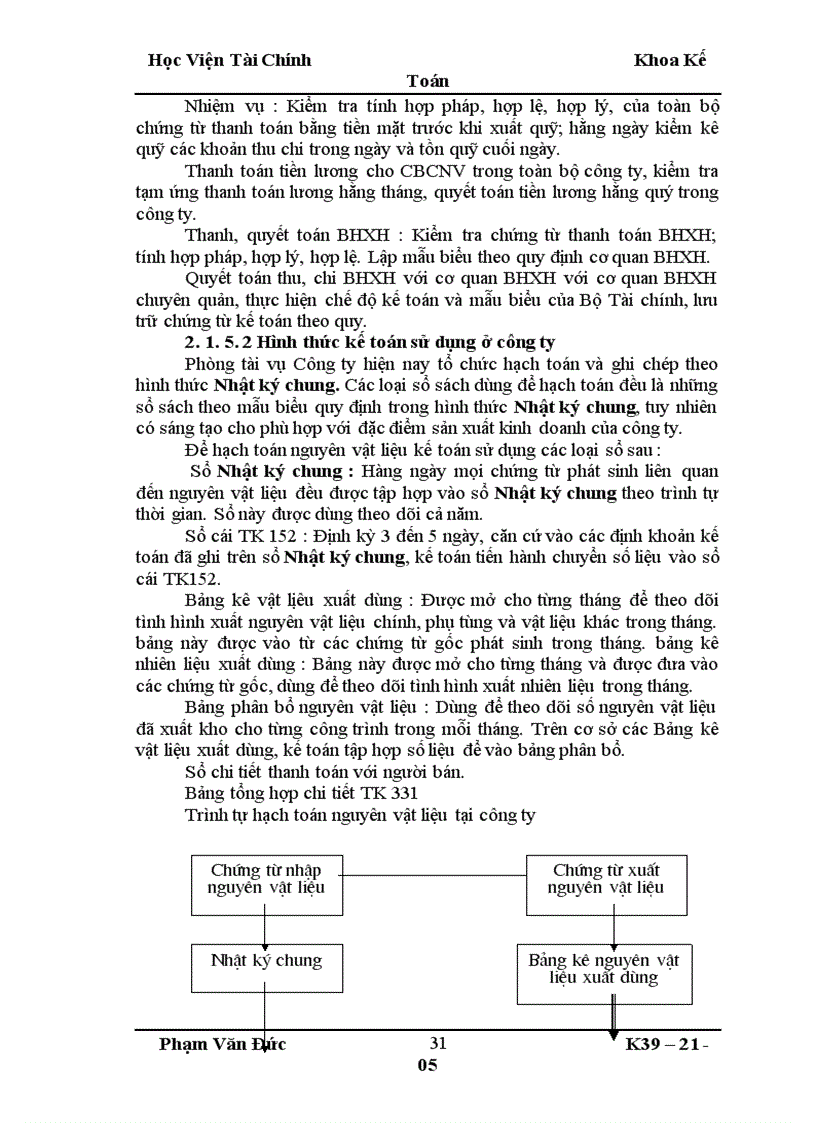 image for page Tổ chức kế toán nguyên vật liệu và phân tích tình hình quản lý sử dụng nguyên vật liệu ở công ty Cơ giới và xây lắp số 13 1