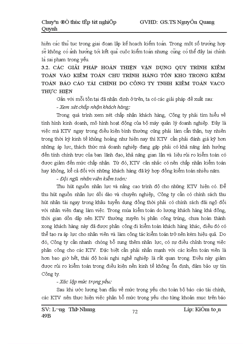 image for page Kiểm toán chu trình hàng tồn kho trong kiểm toán Báo cáo tài chính do Công ty TNHH Kiểm toỏn VACO thực hiện 1