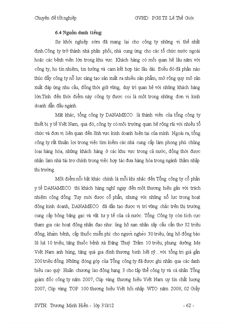 image for page Thực trạng công tác hoạch định Marketing và mở rộng thị trường tại công ty DANAMECO