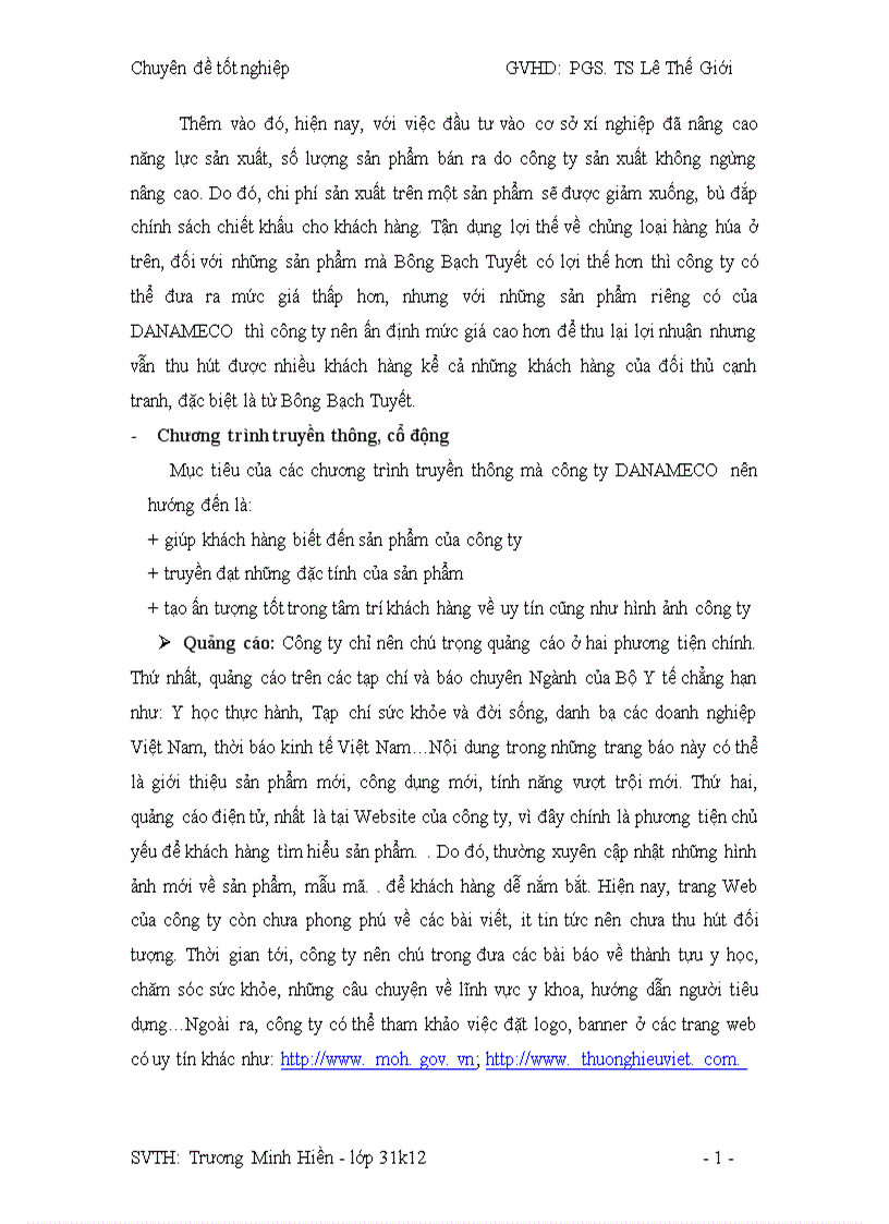 image for page Thực trạng công tác hoạch định Marketing và mở rộng thị trường tại công ty DANAMECO