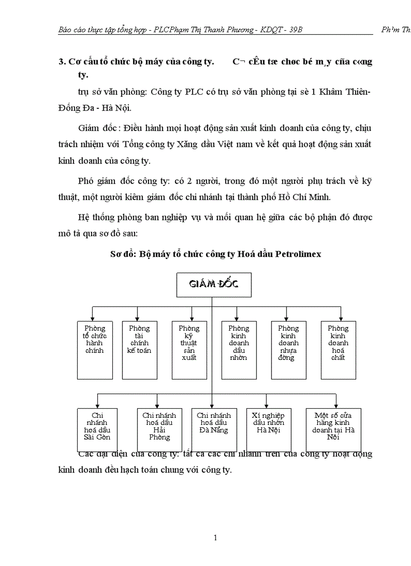 image for page Báo cáo tổng hợp về công ty Hoá dầu Petrolimex