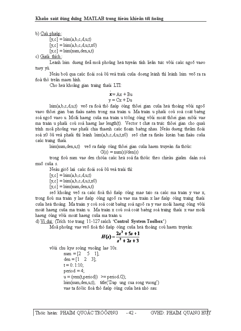 image for page Khảo sát ứng dụng MATLAB trong điều khiển tự động 1