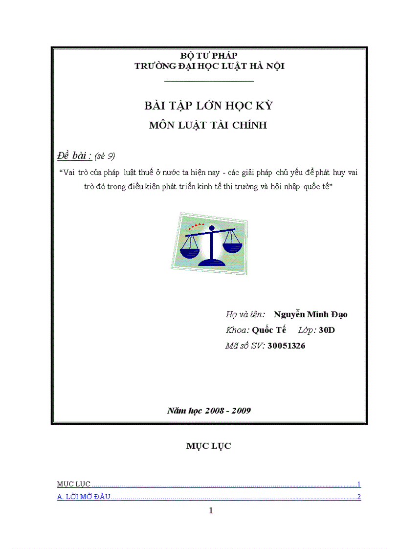 image for page Vai trò của pháp luật thuế ở nước ta hiện nay các giải pháp chủ yếu để phát huy vai trò đó trong điều kiện phát triển kinh tế thị trường và hội nhập quốc tế