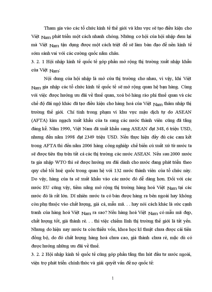 image for page Hội nhập kinh tế quốc tế và những thách thức đối với Việt Nam 1