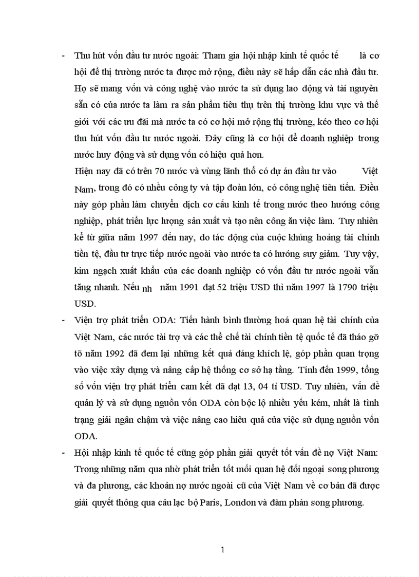 image for page Hội nhập kinh tế quốc tế và những thách thức đối với Việt Nam 1