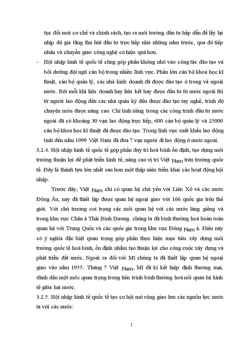 image for page Hội nhập kinh tế quốc tế và những thách thức đối với Việt Nam 1