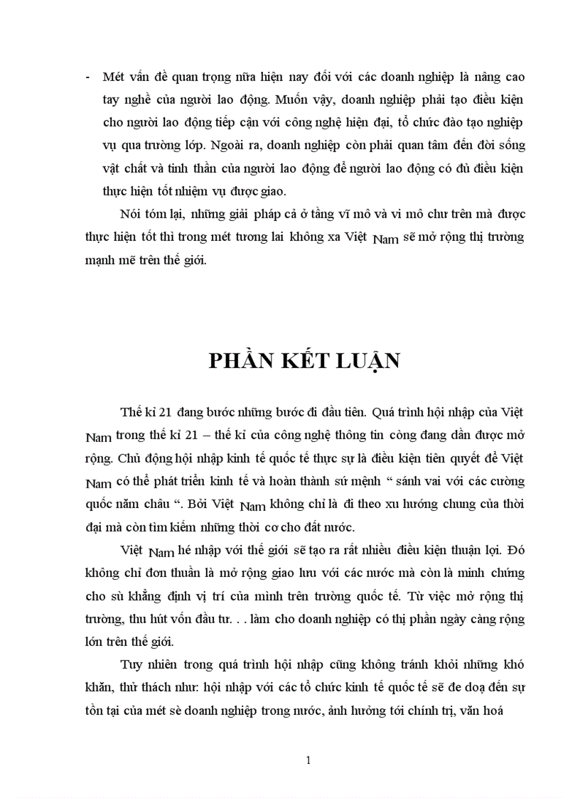 image for page Hội nhập kinh tế quốc tế và những thách thức đối với Việt Nam 1