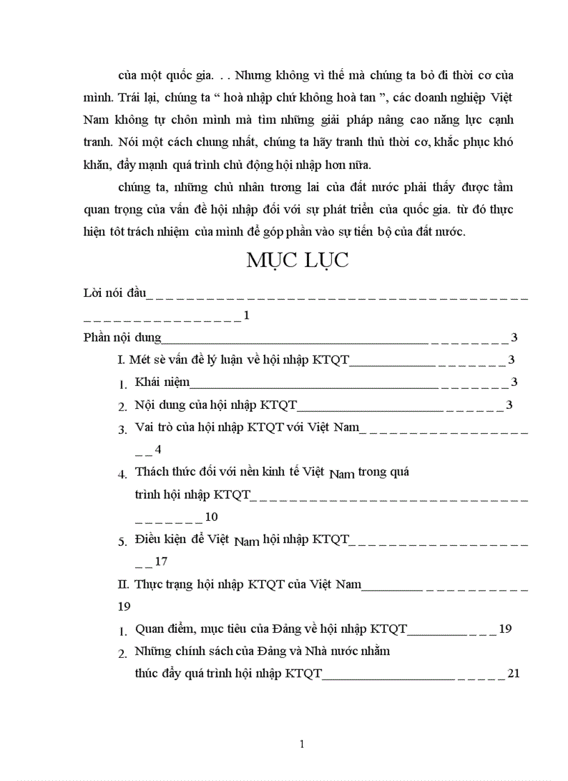 image for page Hội nhập kinh tế quốc tế và những thách thức đối với Việt Nam 1