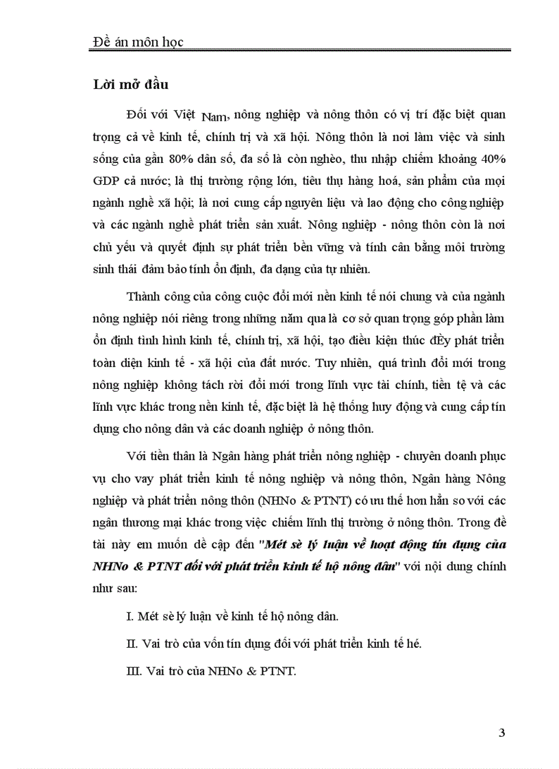 image for page Một số lý luận về hoạt động tín dụng của NHNo PTNT đối với phát triển kinh tế hộ nông dân 1