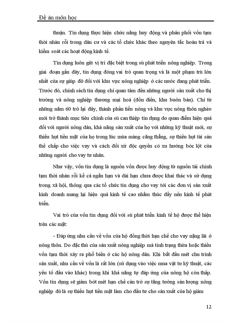 image for page Một số lý luận về hoạt động tín dụng của NHNo PTNT đối với phát triển kinh tế hộ nông dân 1