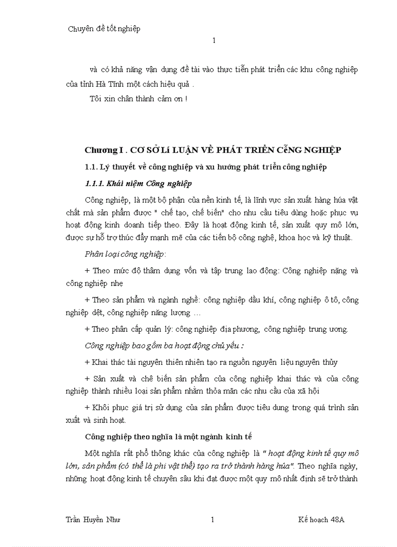 image for page Phương hướng phát triển công nghiệp Hà Tĩnh đến năm 2020 1