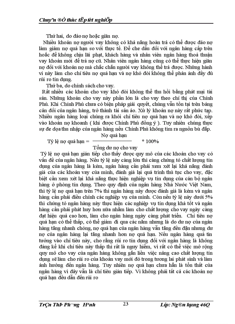 image for page hạn chế rủi ro tín dụng tại ngân hàng thương mại cổ phần các doanh nghiệp ngoài quốc doanh VPBank