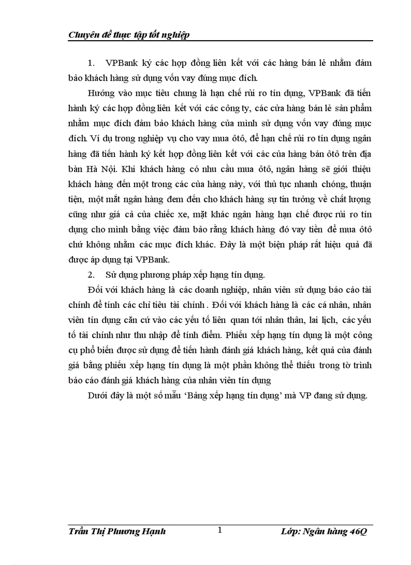 image for page hạn chế rủi ro tín dụng tại ngân hàng thương mại cổ phần các doanh nghiệp ngoài quốc doanh VPBank