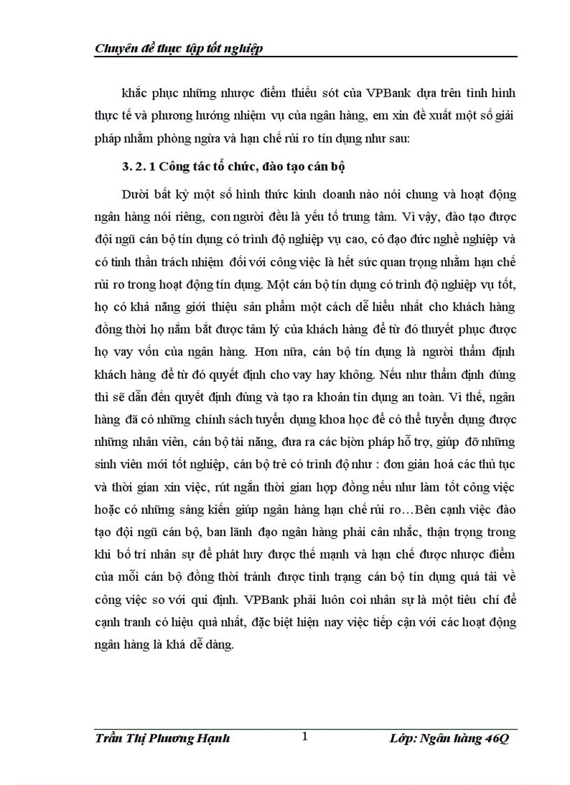 image for page hạn chế rủi ro tín dụng tại ngân hàng thương mại cổ phần các doanh nghiệp ngoài quốc doanh VPBank