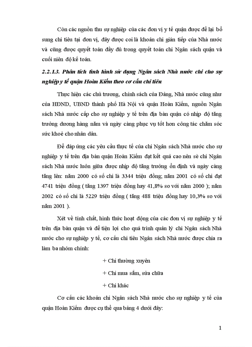 image for page Tăng cường quản lý chi Ngân sách Nhà nước với yêu cầu xã hội hoá các hoạt động y tế trên địa bàn quận Hoàn Kiếm 1