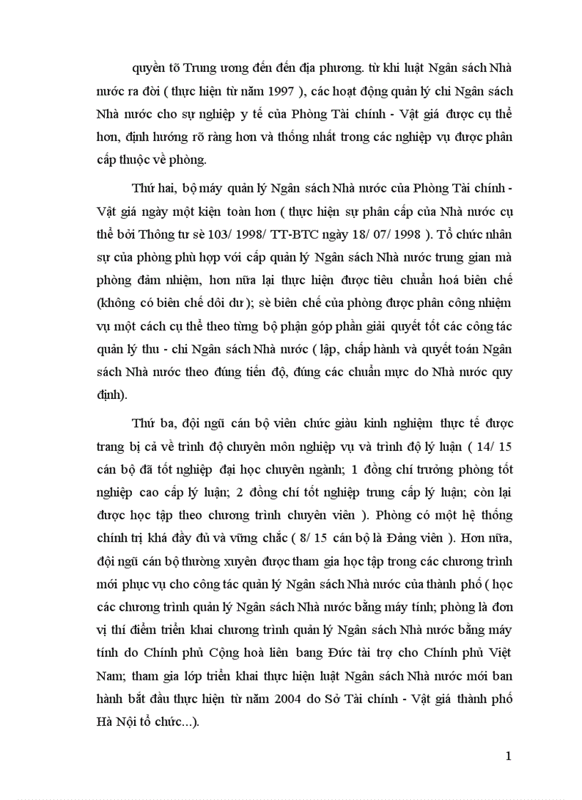 image for page Tăng cường quản lý chi Ngân sách Nhà nước với yêu cầu xã hội hoá các hoạt động y tế trên địa bàn quận Hoàn Kiếm 1