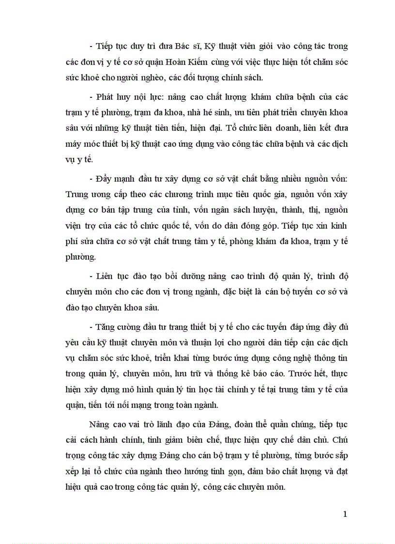 image for page Tăng cường quản lý chi Ngân sách Nhà nước với yêu cầu xã hội hoá các hoạt động y tế trên địa bàn quận Hoàn Kiếm 1